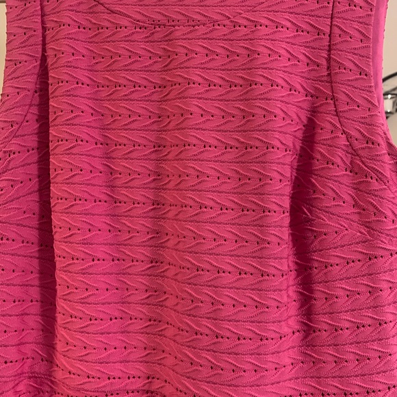 NWOT-Donna Morgan- pink fit and flare dress - Picture 5 of 7